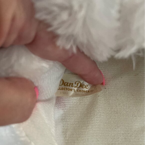 Dan Dee Santa Elf Red White Plush Slippers Sz M  Jingle Bells Christmas Costume - Picture 8 of 10